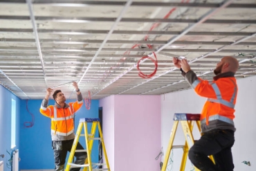 Cara Pasang Rangka Plafon Gypsum
