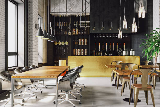 Inspirasi Desain Cafe Industrial yang Menarik Anak Muda