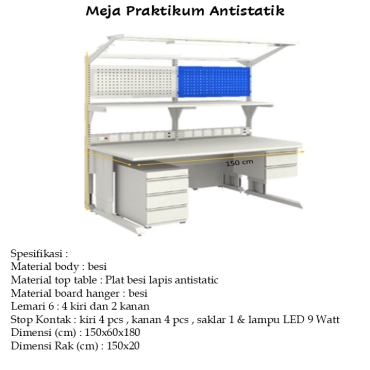 Perbedaan Meja Laboratorium dan Meja Workshop
