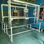 pembuatan meja produksi - meja operator pabrik - meja kerja produksi