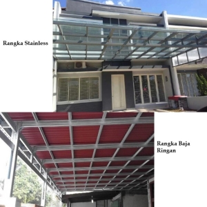 Material Pilihan Untuk Rangka Kanopi