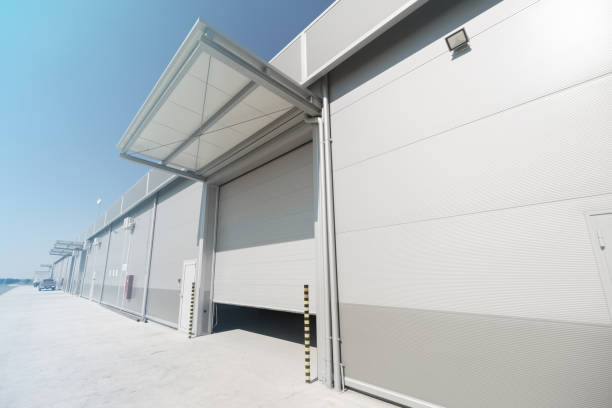 Rolling door gudang logistik