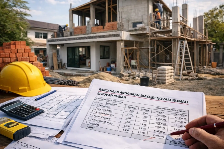 Rancangan Anggaran Biaya Renovasi Rumah: Contoh RAB