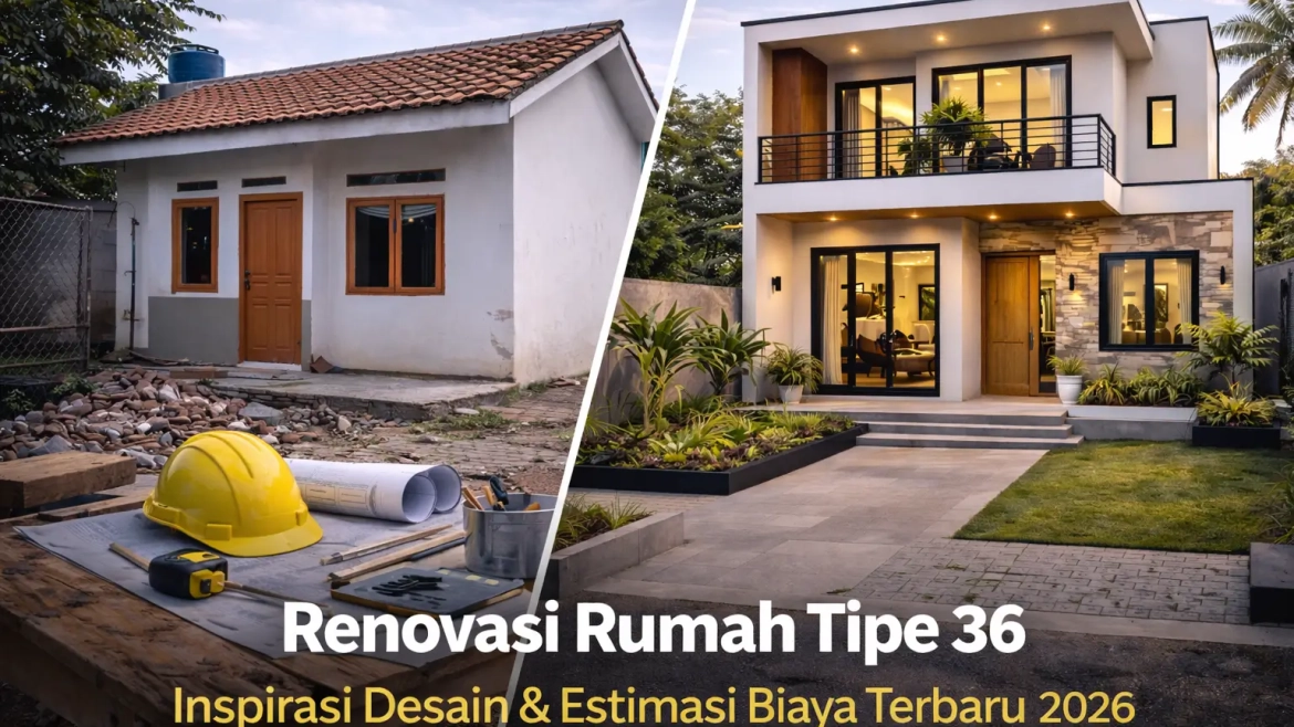 Renovasi Rumah Tipe 36: Inspirasi Desain & Estimasi Biaya