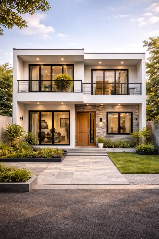 desain rumah minimalis inpisrasi desain renovasi rumah 2 lantai