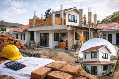renovasi rumah 2 lantai