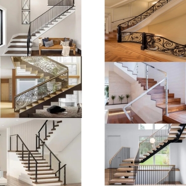 Berbagai Jenis Railing Tangga