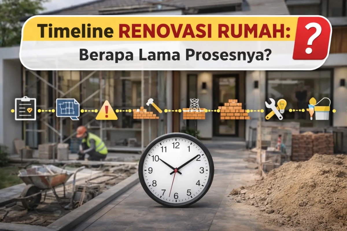 Timeline Renovasi Rumah Berapa Lama Prosesnya