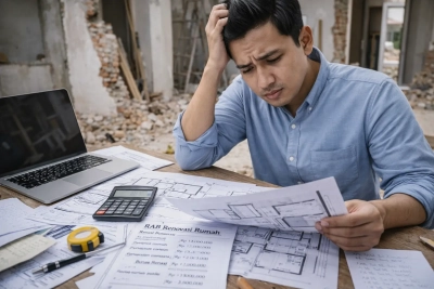 kesalahan perencanaan renovasi rumah