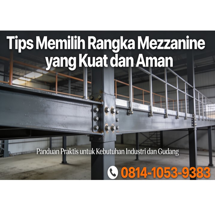 Tips Memilih Rangka Mezzanine yang Kuat dan Aman