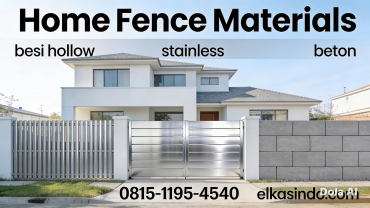 Pilihan Material Pagar Rumah