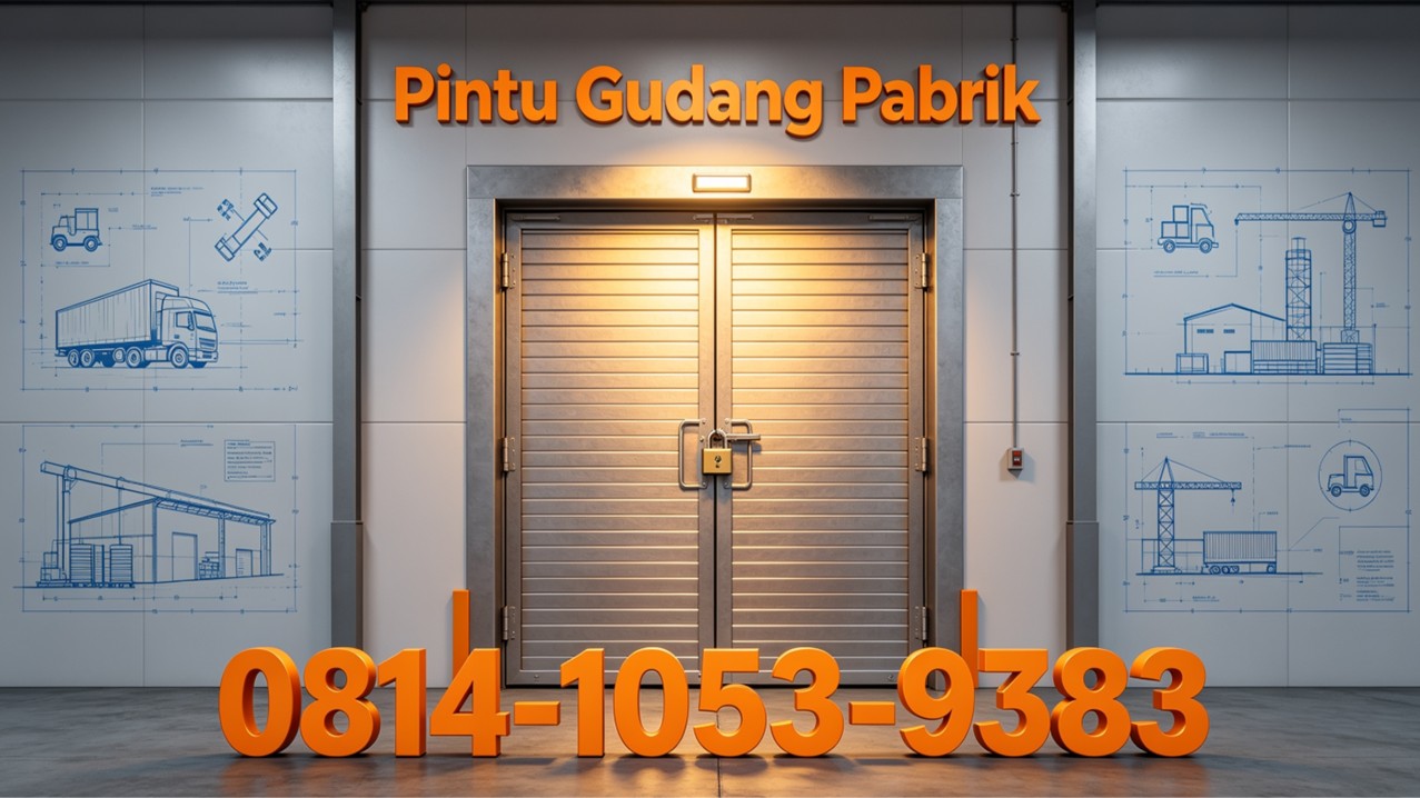 Pintu Gudang Pabrik