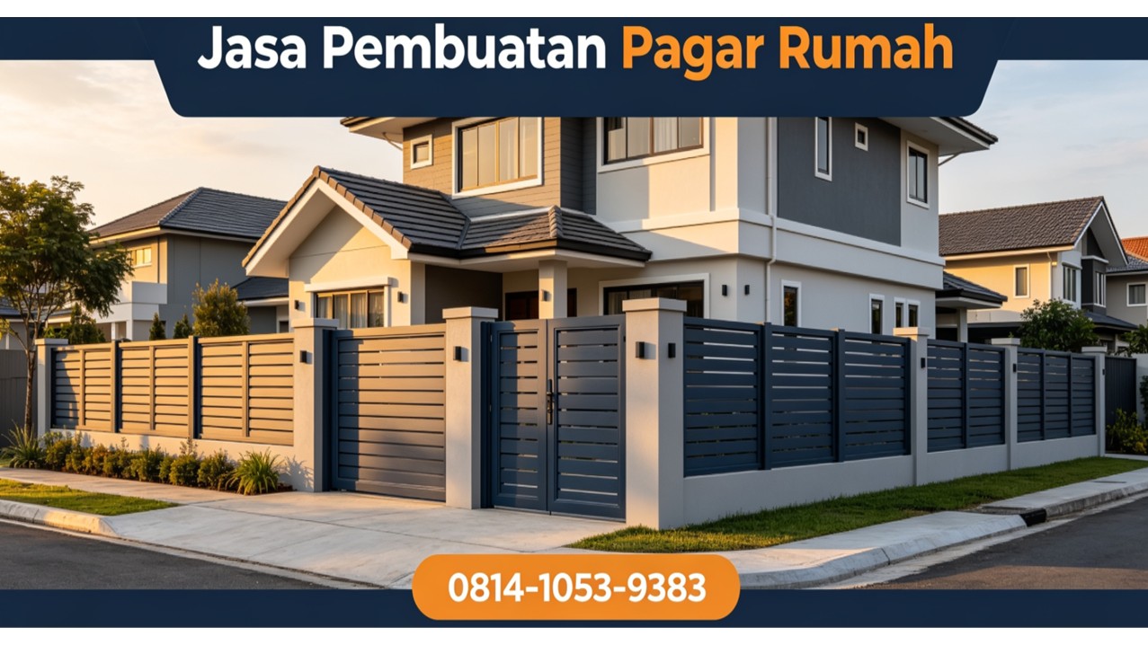 Jasa Pembuatan Pagar Rumah