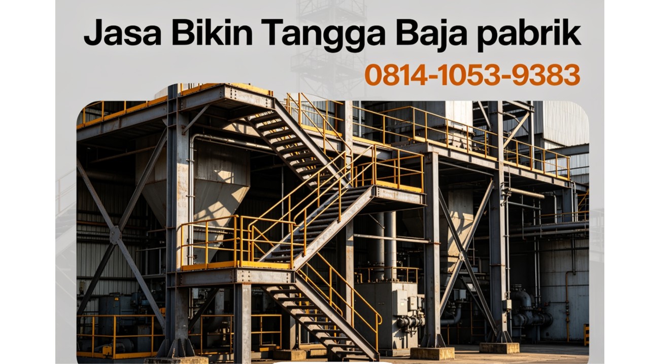 Jasa Bikin Tangga Baja