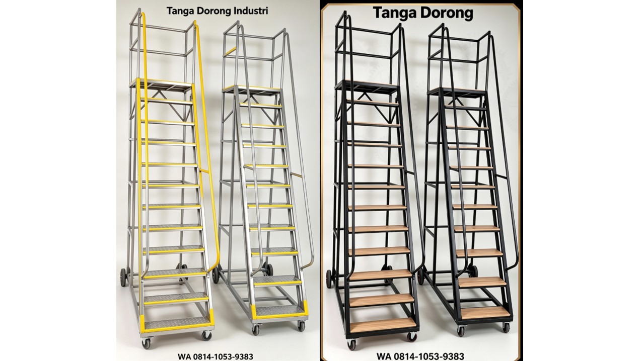 Jasa Bikin Tangga Trolley Gudang