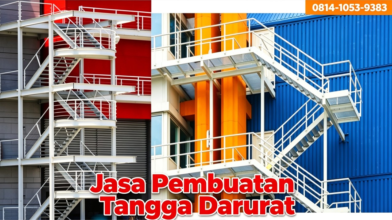 Jasa Pembuatan Tangga Darurat