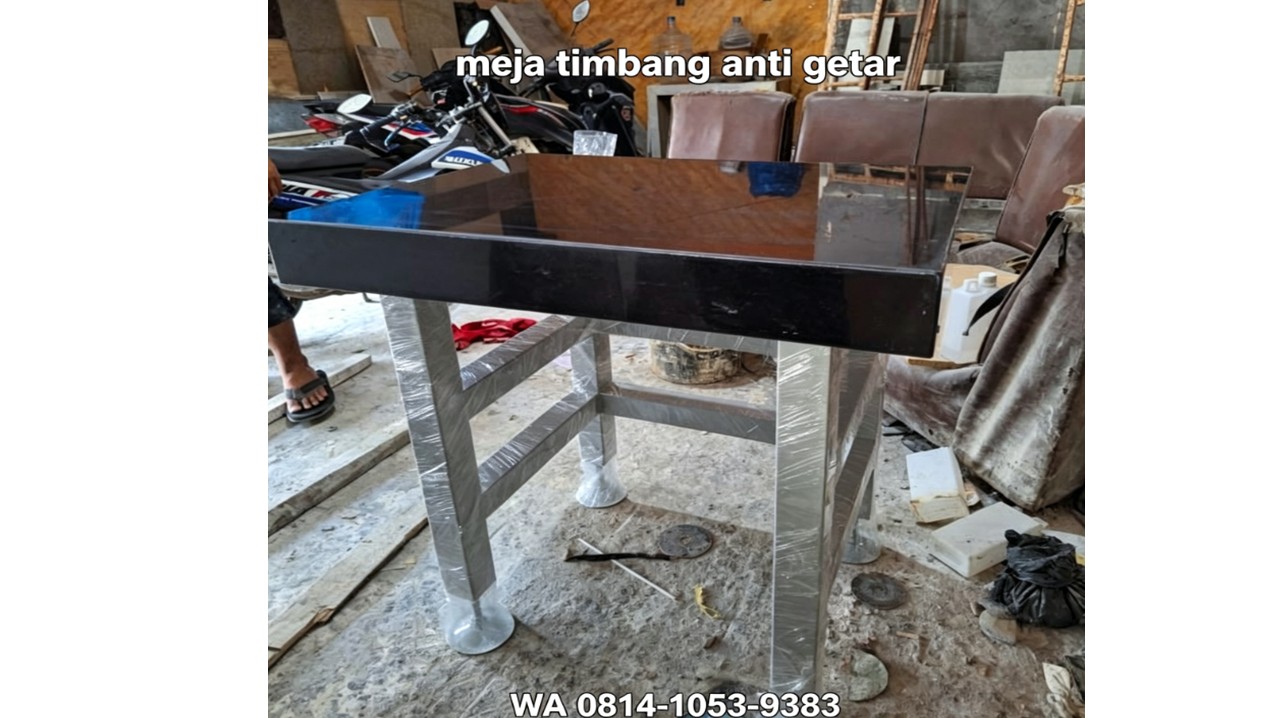 Meja Timbang Anti Getar