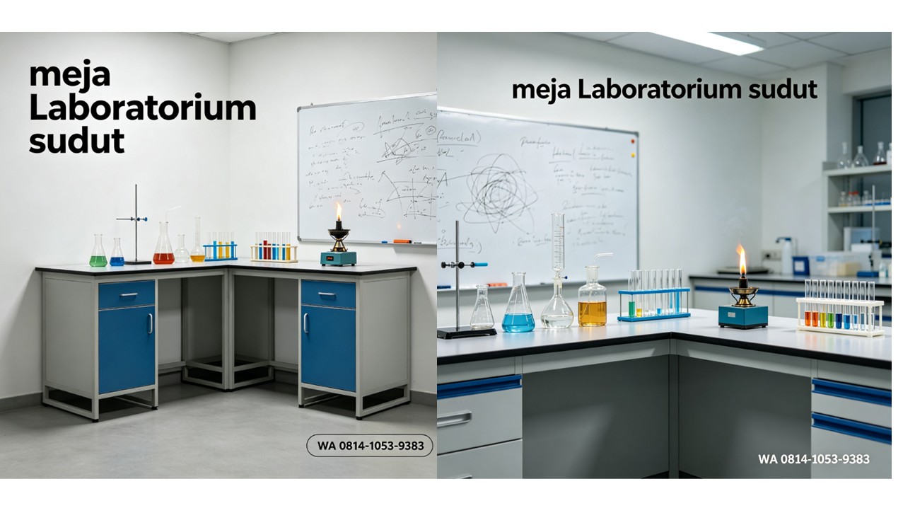 fungsi meja sudut laboratorium