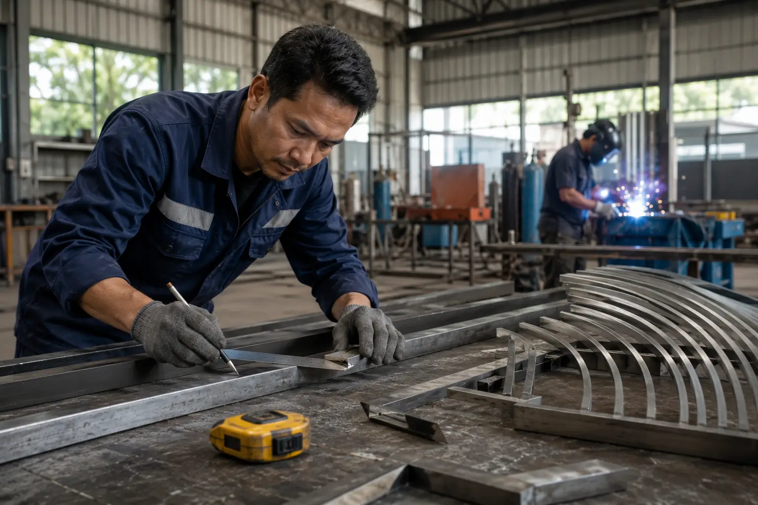 Jasa fabrikasi custom Elkasindo untuk kebutuhan bangunan