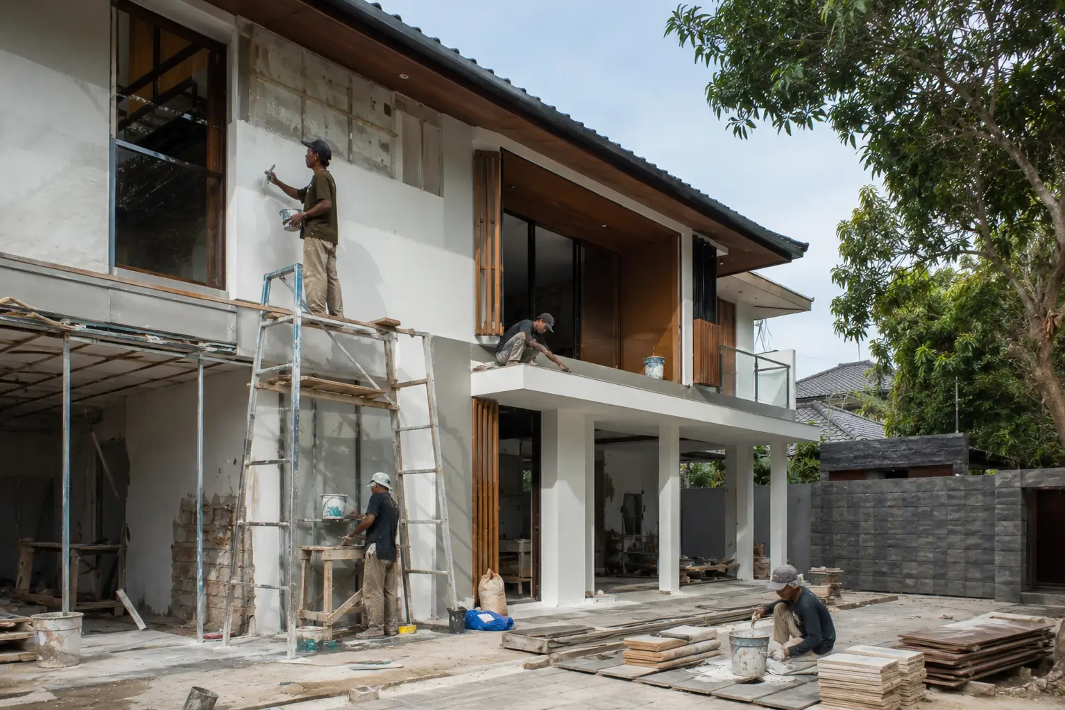 Jasa renovasi bangunan Elkasindo untuk rumah dan bangunan komersial
