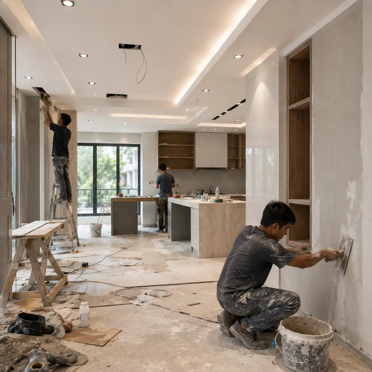 Layanan interior dan finishing Elkasindo