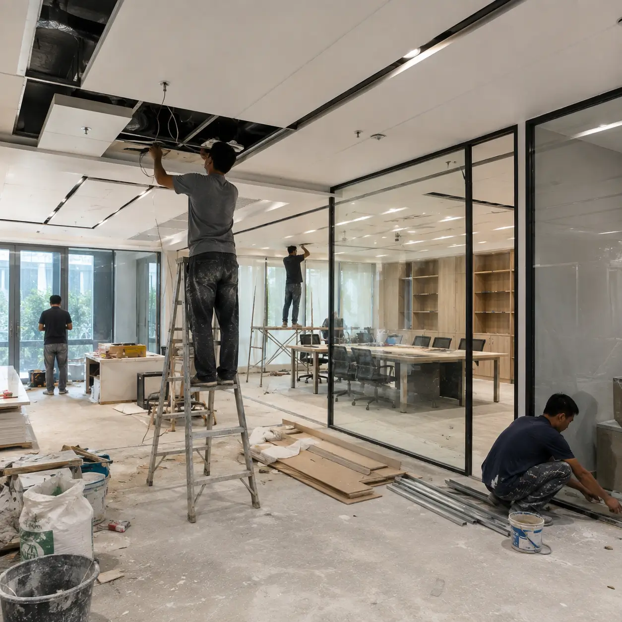 Layanan renovasi kantor Elkasindo