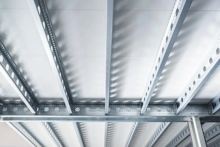 Panel lantai baja untuk konstruksi mezzanine